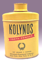 Kolynos Tooth Powder